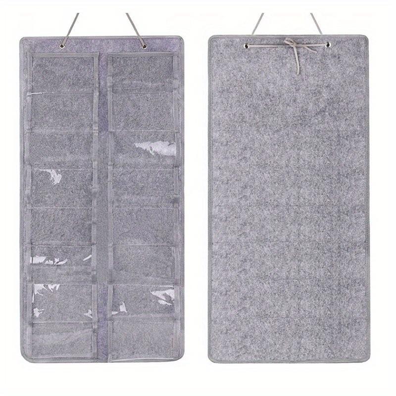 1pc-Felt Eyeglasses Stand Holder for Sunglasses Glasses Storage Display Hanging Bag Wall Pocket Storage Box Organizer Bags