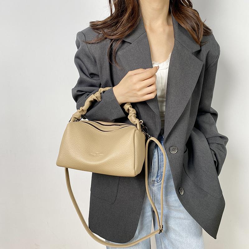 Sac à main plissé pour femme Sac bandoulière pour les trajets