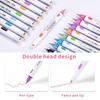 3PCS Kawaii Flowers Line Shaped Highlighter Pens Roller Tip Curve Liner Marker Writing Journaling Drawing Stationery