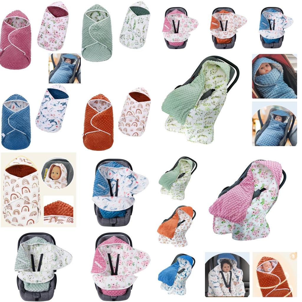 Hrubá a útulná deka pro novorozence, ideální na zimu a jaro