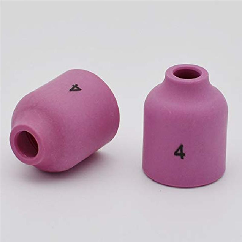 A84E-Alumina Nozzle Cup 53N Series Argon Arc Welding Accessories-TIG Gas Lens 4 Pieces