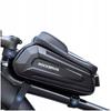 Rockbros B68-1 Bicycle Bag for Frame Armored with Phone Pocket 1.7L - Black