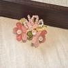 Dopamine  Beaded Jelly Shoes Sandals Accessory Diy Decorative Shoe Flower Slippers Shoe Buckle Accessories