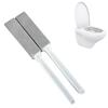 2Pcs Stone Toilet Cleaner Pumice Stone Toilet Cleaner Brush with Long Handle for Bathroom Kitchen