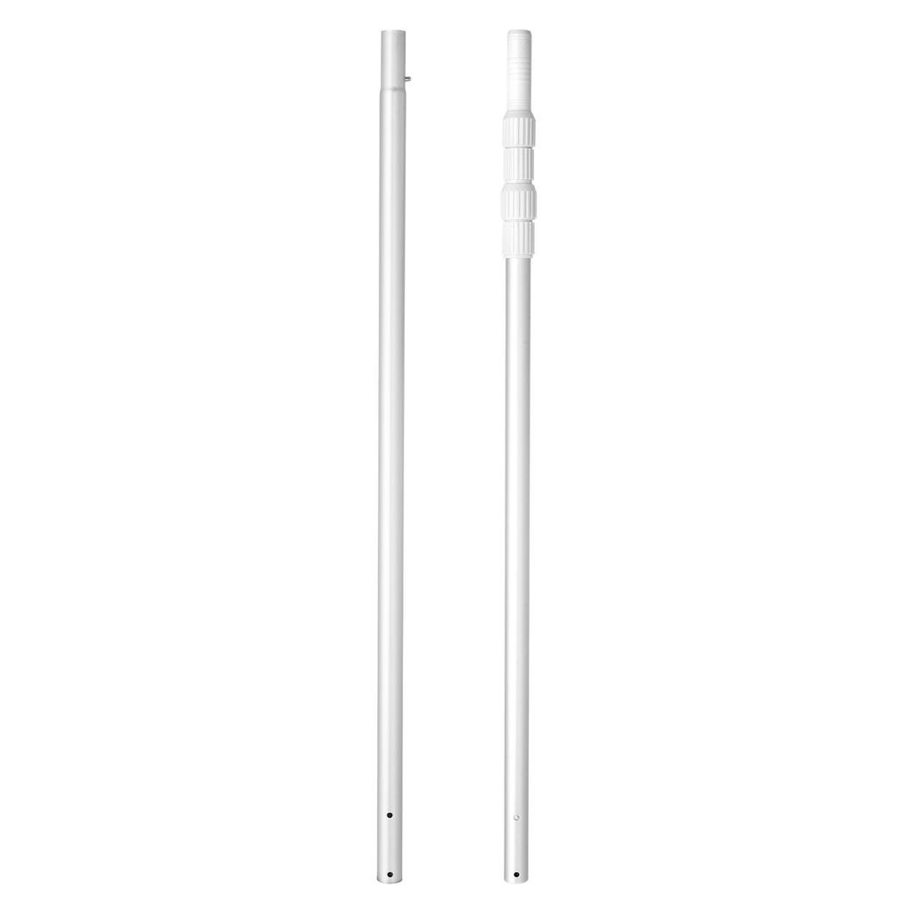 Pool Pole, 1 to 3.65 mm Telescoping Swimming Pool Cleaning Poles, Professional Adjustable Telescopic Pole with Extension Pole, Heavy Duty Cleaner