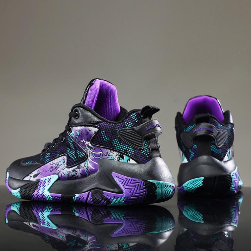 New Men Fashion Sports Shoes Basketball  Anti Slip Breath Shoes Training Comfort Athletic Sneakers Outdoor Walking Shoes