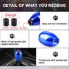 Universal Racing 5 Speed Car Gear Shift Knob For Manual Transmission Aluminum Alloy Shifter Knob Shift Lever