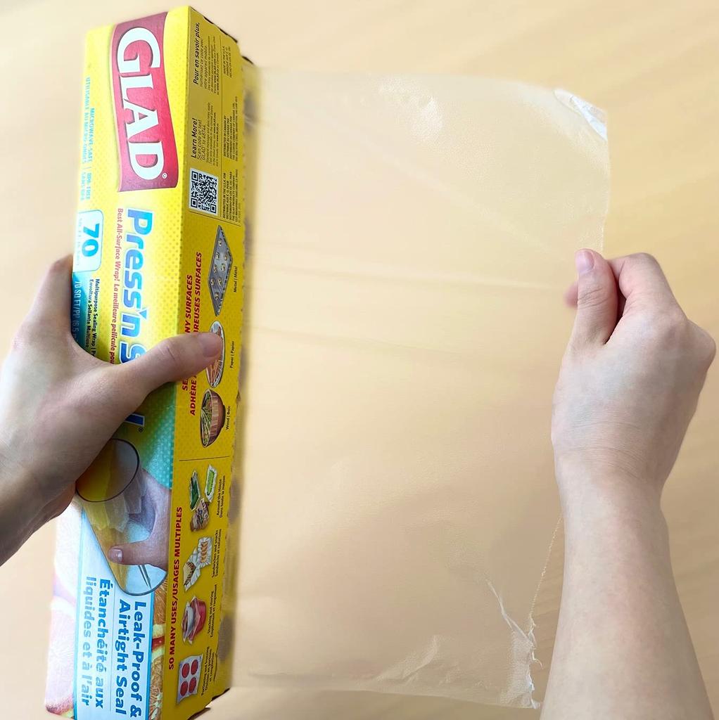 UACJ Foil Sealing Length x Width Grad Press and Highly Plastic Spill Even When Turned Microwave For Sealed Preservation Wrap, Transparent, 21.6m 30cm,