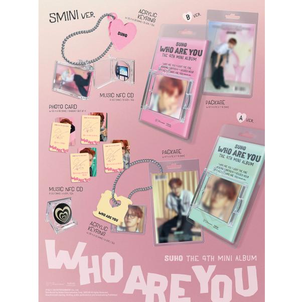 (SMini ver. SMART ALBUM) SUHO of EXO [Who Are You] 4th Mini Album