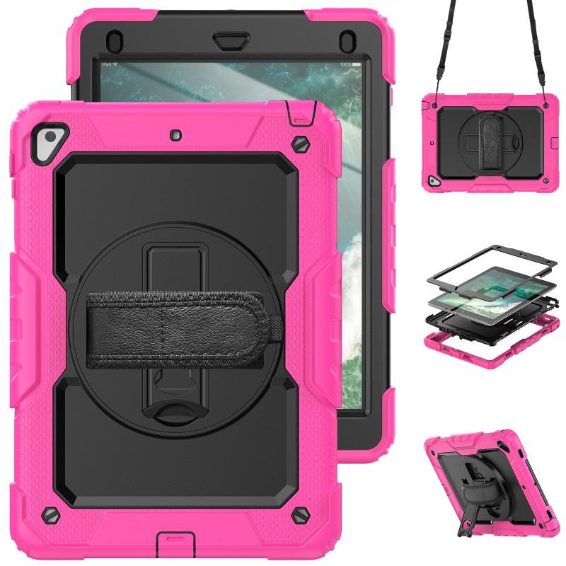Griffin B Case IPad With Strap Pen Holder 360 Rotating Stand Full Protection PC Cover
