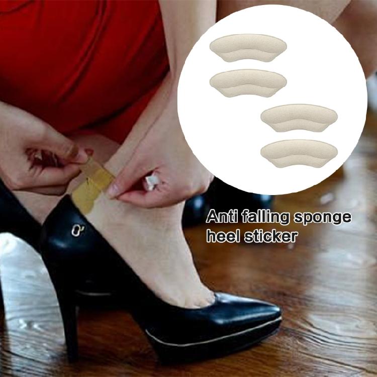 Shoe Heel Liners for Enhancing Comfort 2Pairs Anti Slip Cushion Inserts Shoe Filler for Loose Shoes Heels Pads