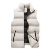 Men S Casual Loose Plus Size Padded Vest Winter Warm Sleeveless Jacket