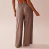 2025 Women's Spring Fashion: Mid-Waist Elastic Wide-Leg Pants
