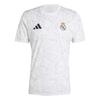 adidas Unisex Adult Koszulka Piłkarska Real Madryt CF Przedmeczowa