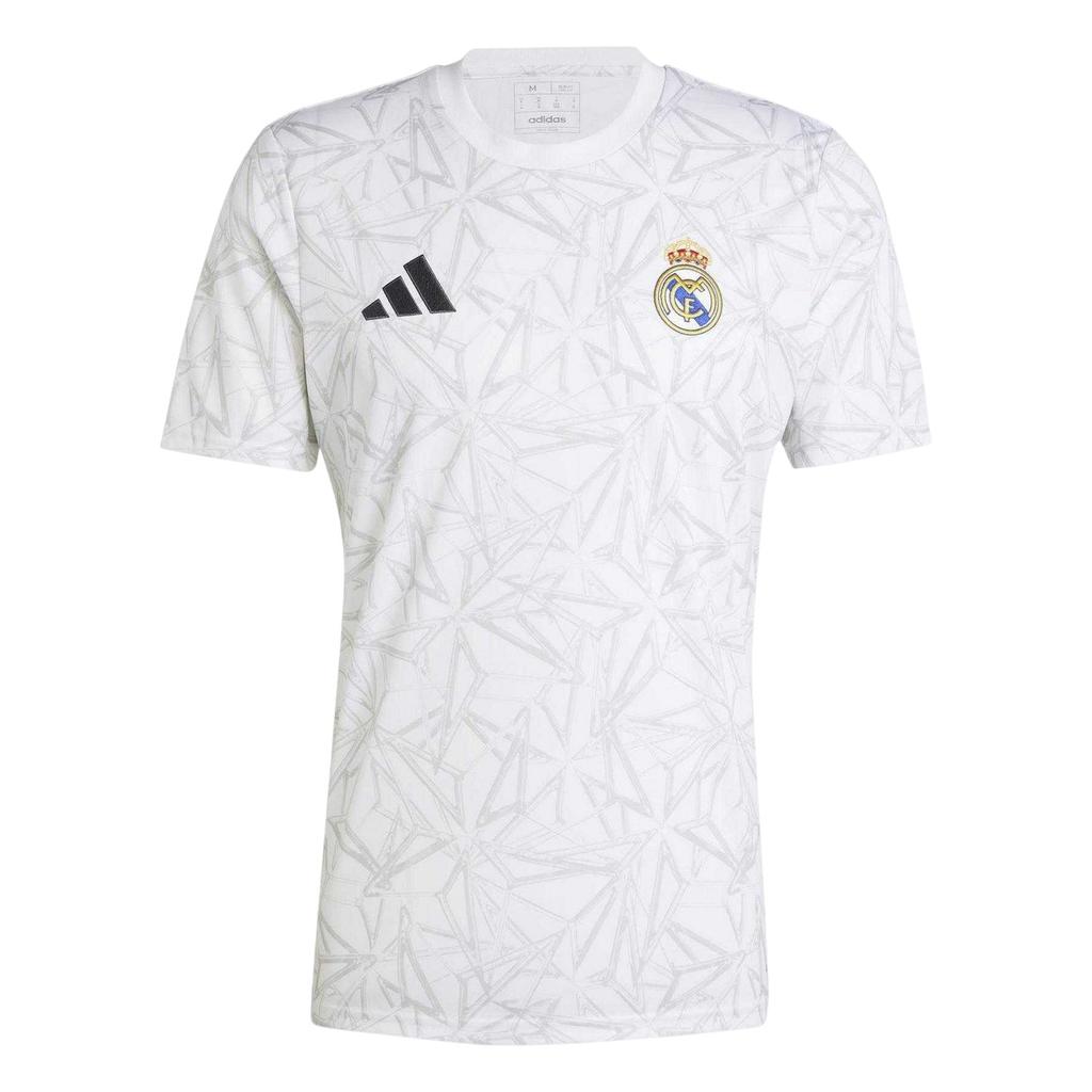 adidas Unisex Adult Koszulka Piłkarska Real Madryt CF Przedmeczowa