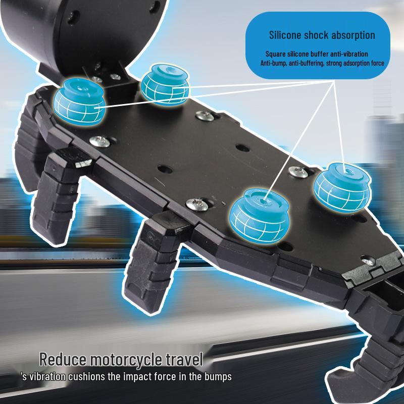 Universal Shockproof Phone Holder for Bikes & Vehicles