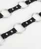 Beikeonteuakaibeu Ringana O-Ring Chain Belt Black