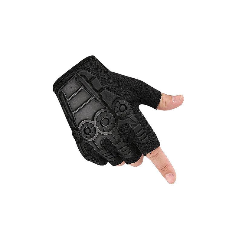 Half Finger Tactical Gloves Men's and Women's Outdoor Sports Fitness Cycling Mountaineering Bicycle Non-slip Gloves