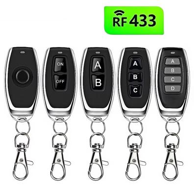433mhz Wireless Remote Switch 2 Channel Waterproof Remote Control Switch 433Mhz Transmitter Use for Electric Doors Lights