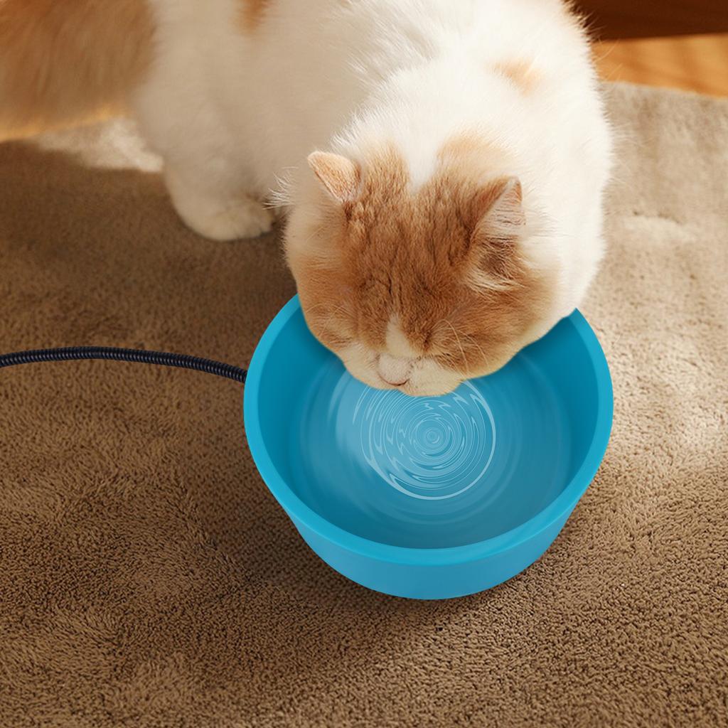 3.2L Outdoor Heated Pet Water Bowl Anti-Freeze Dispenser for Dogs,Cats,Squirrels and Bunnies