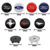 4Pcs 60MM Car Styling Center Wheel Cap Hub Rim Cover Sticker Emblem For Ford Focus Mondeo Mustang Fiesta Kuga MK2 Everest Escape