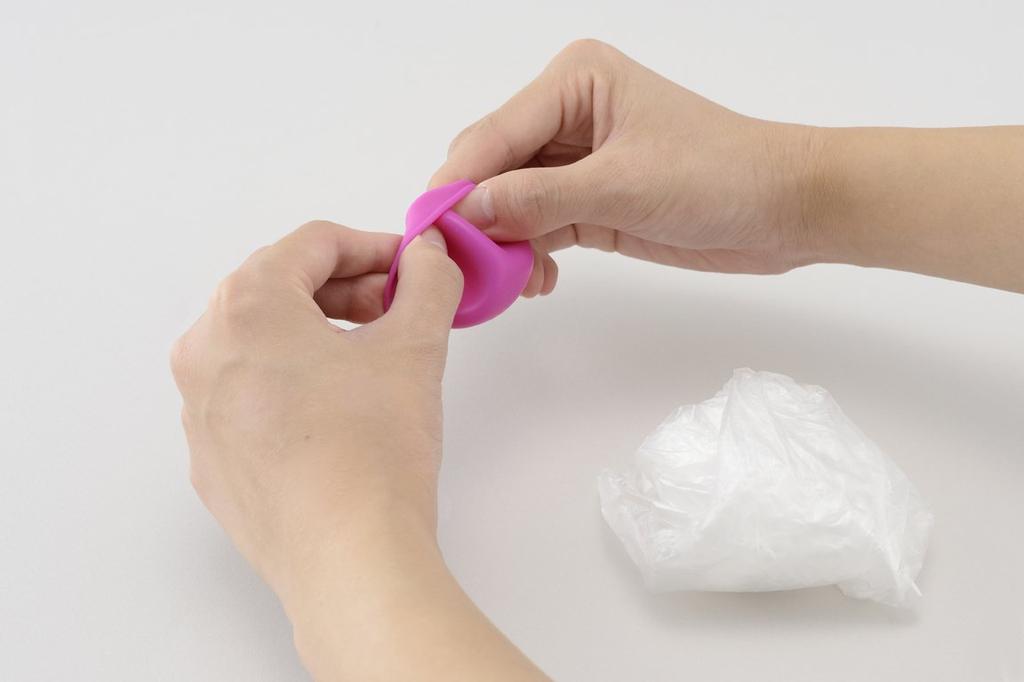 Smartly Carry Plastic Bags Pocket Yellow +d DA-1020-YL