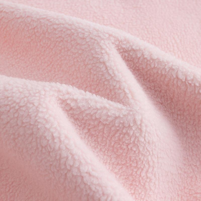 Anta Hooded Fleece Pullover Long Sleeve Knitted Casual Versatile Sweatshirt Unisex Sweatshirt Peach-Blossom-Pink 972618705N-2