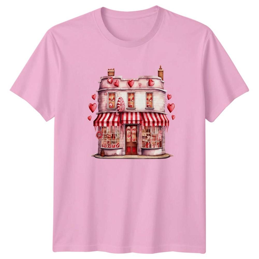 Valentines Day Confectionery Shop Unisex TShirt Graphic Tee
