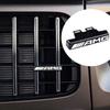 EJK4 2025 Hot For Benz 80x35mm ABS Car Front Grille Emblem Badge Label for Mercedes benz W463 W464 W461 G63 G65 Auto Accessories Dec