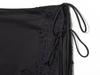 2025 Autumn European Women's Black Lace Satin Skirt