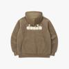 Diadora Comfy Fleece Zip-Up Brown