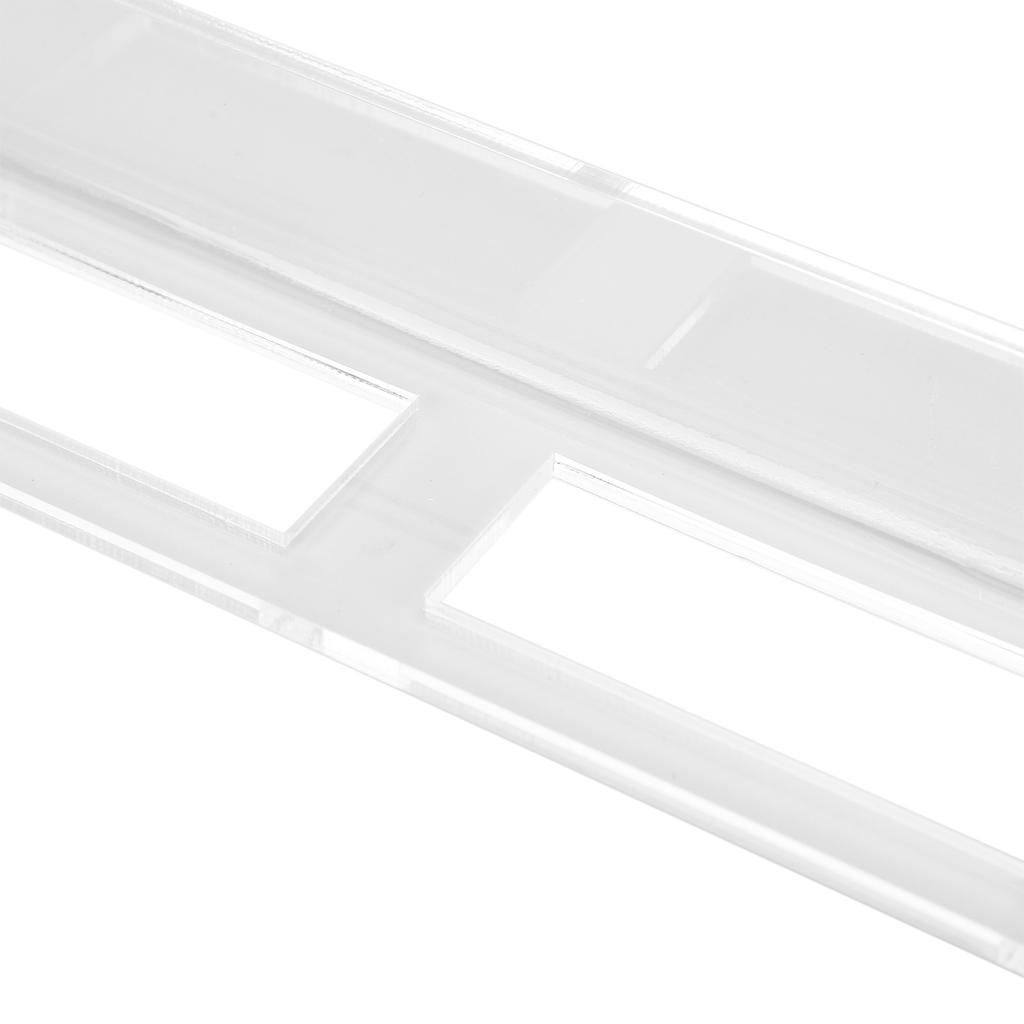 Hockey Stick Wall Mount Acrylic Display Stand Holds 4 Ice Hockey Pucks 4mm Thick Wall Hook Storage Rack