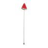 Yousheng Cocktail Stir Stick, Stainless Steel Cocktail Mixing Stick, with Durian Pineapple Strawberry Watermelon Rubber Top Decor, Drink Stirrer