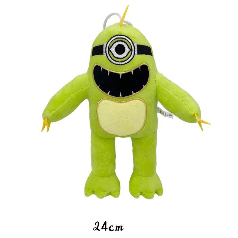 Joyville Plush Toy Horror Game Wooly Bully Bouncy Dino Kitty Bully Girl Evil Monster Stuffed Animal Soft Doll Halloween Gift