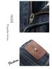 Women's Retro Wide-Leg Jeans: High-Waisted, Fleece-Lined, Slimming, Loose Fit, Floor-Length, for Autumn/Winter 2025