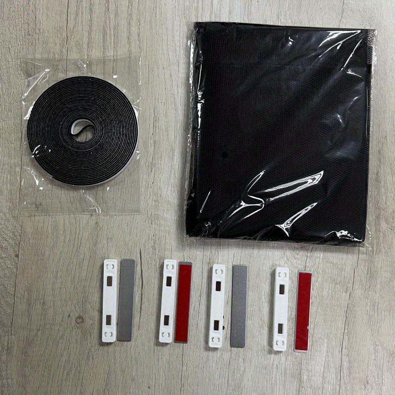 1pc Magnetic Window Screen, High Breathability Can Be Cut And Installed Without Punching, Mosquito Prevention Device
