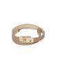 Turnlock Leather Belt for Size F [Nano Universe] Women, 040, Beige, 669-6150301