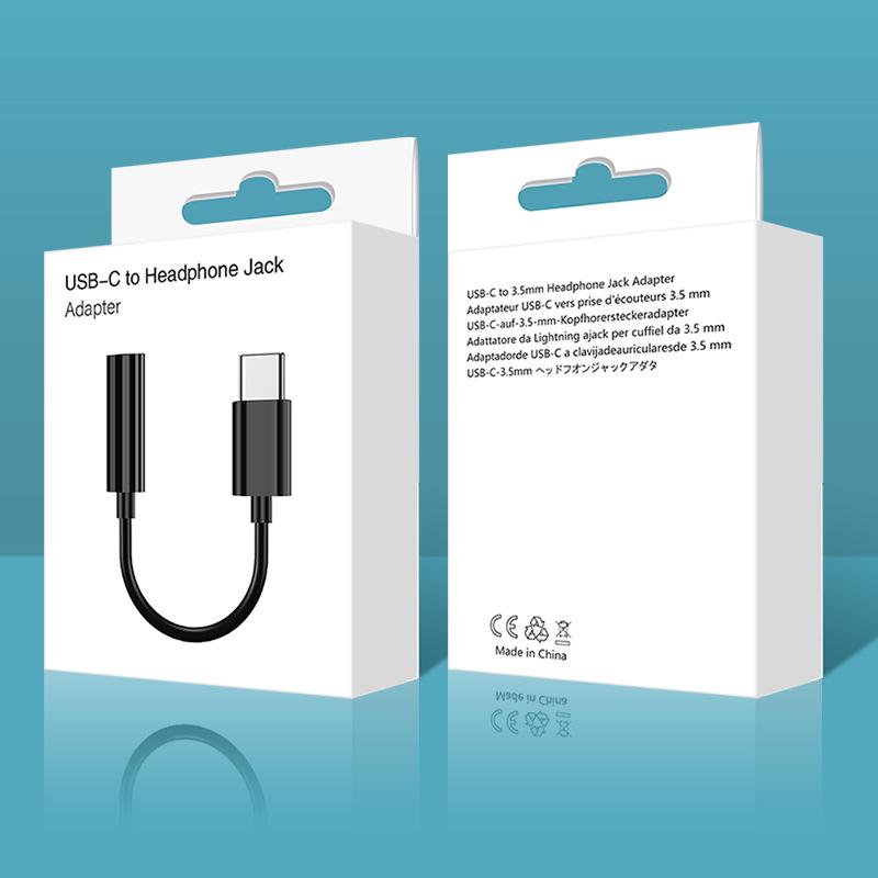 Type-C To 3.5mm Audio Adapter Cable for Huawei, Honor, Xiaomi Devices