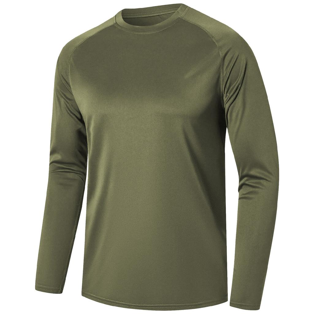 Men's Casual Sports Lightweight Quick-drying Long-sleeved Base Layer Top