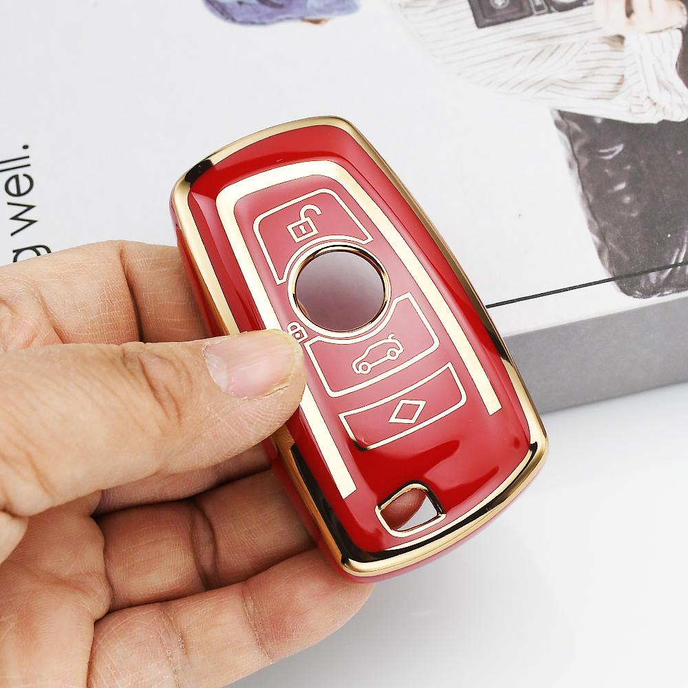 Auto Accessories Tpu Keyless Car Key Case Cover Shell Fob For Bmw M3 M4 F10 F15 F16 F20 F30 F18 F25 1 3 5 7 Series X1 X3 X4 X5