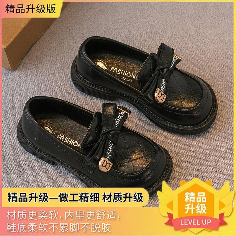 Girls Small Leather Shoes 2025 Spring and Autumn New Girls Children Princess Style Single Shoes Baby Shoes Soft Sole Mary Jane Versatile