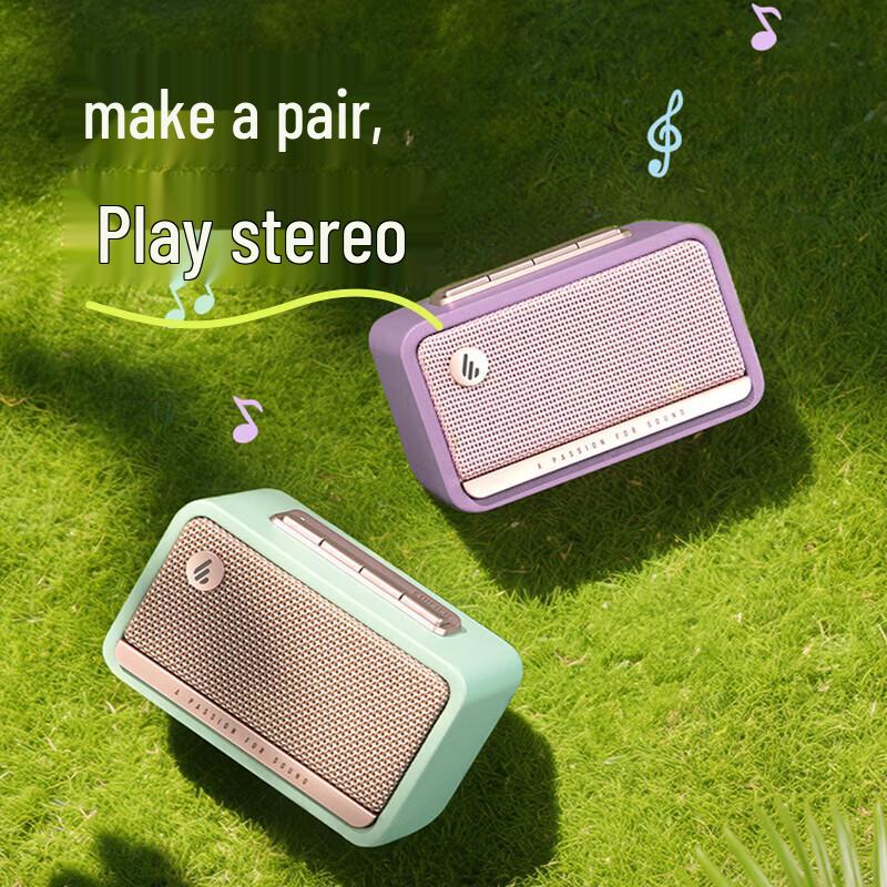 EDIFIER M130 Retro Portable Bluetooth Wooden Speaker