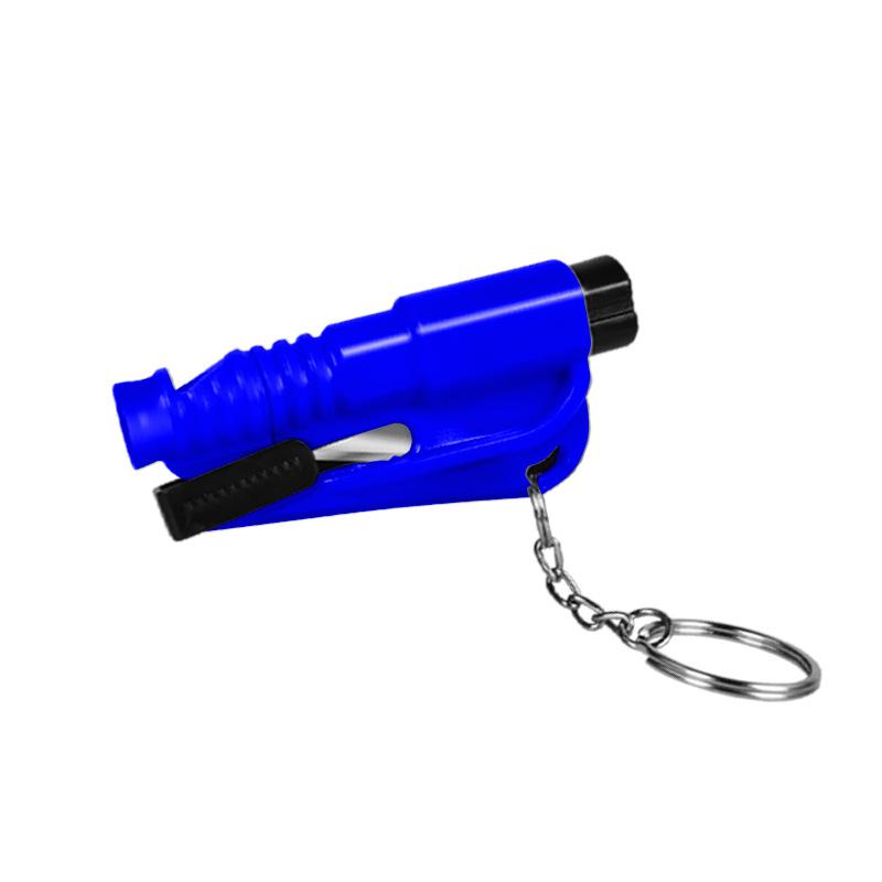 Three-in-One Car Keychain: Emergency Window Breaker and Escape Tool