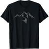 Snowboard Shirt Snow Mountain Winter Snowboarding Mountains T-Shirt