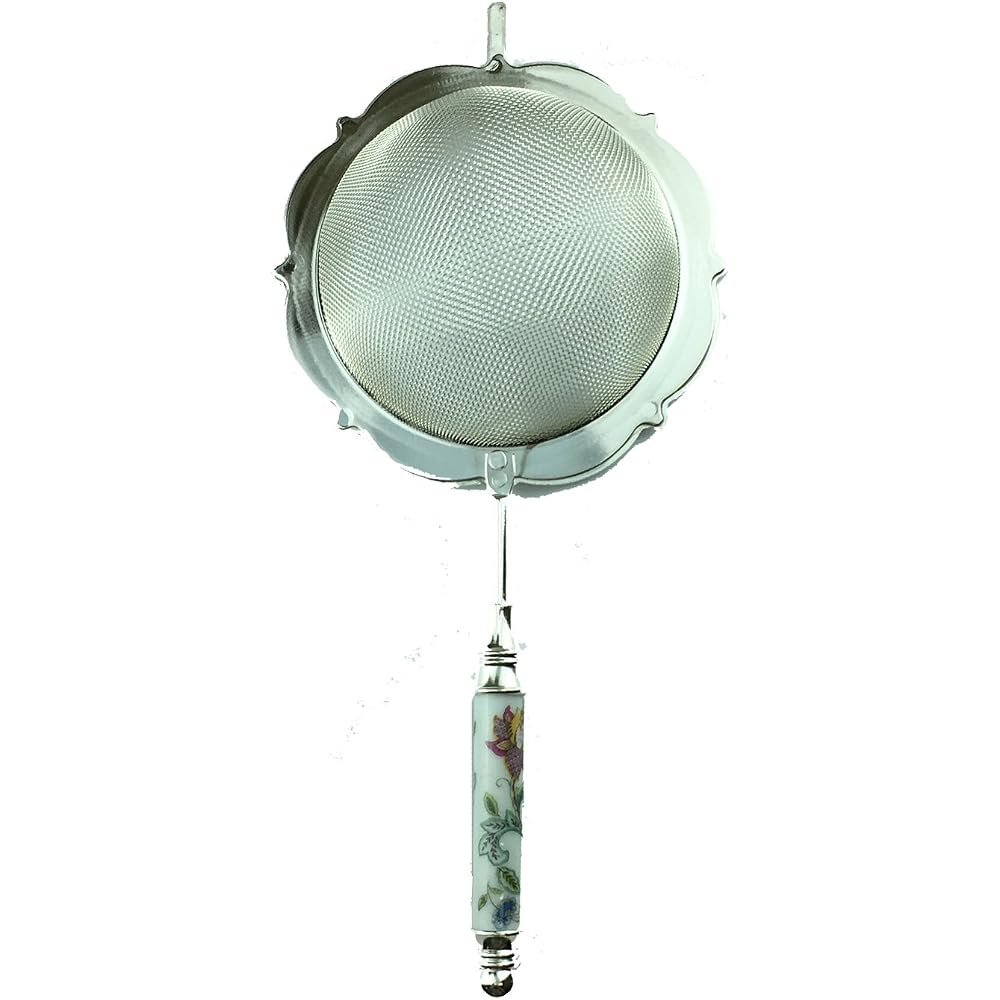 Minton Haddon Hall Tea Strainer Silver Finish Stainless Steel Kitchen Tool