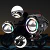 Ygmylandbb Motorcycle LED Fog Light, Squid Ring, Headlight, Work Light, Auxiliary Light, Spotlight, Waterproof