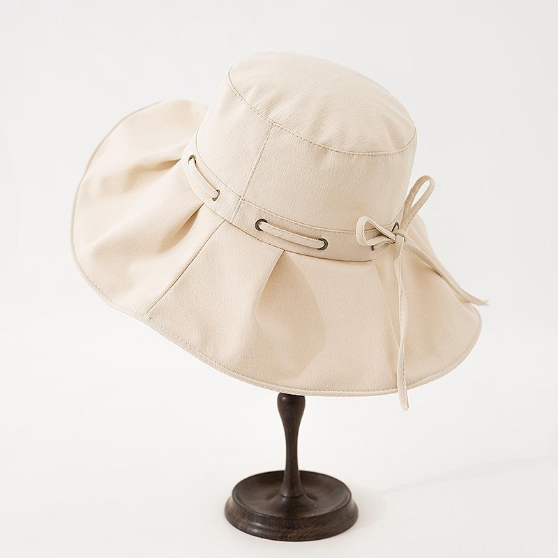 2025 early spring big eaves bucket hat women breathable spring and summer sun protection UV protection sun hat versatile