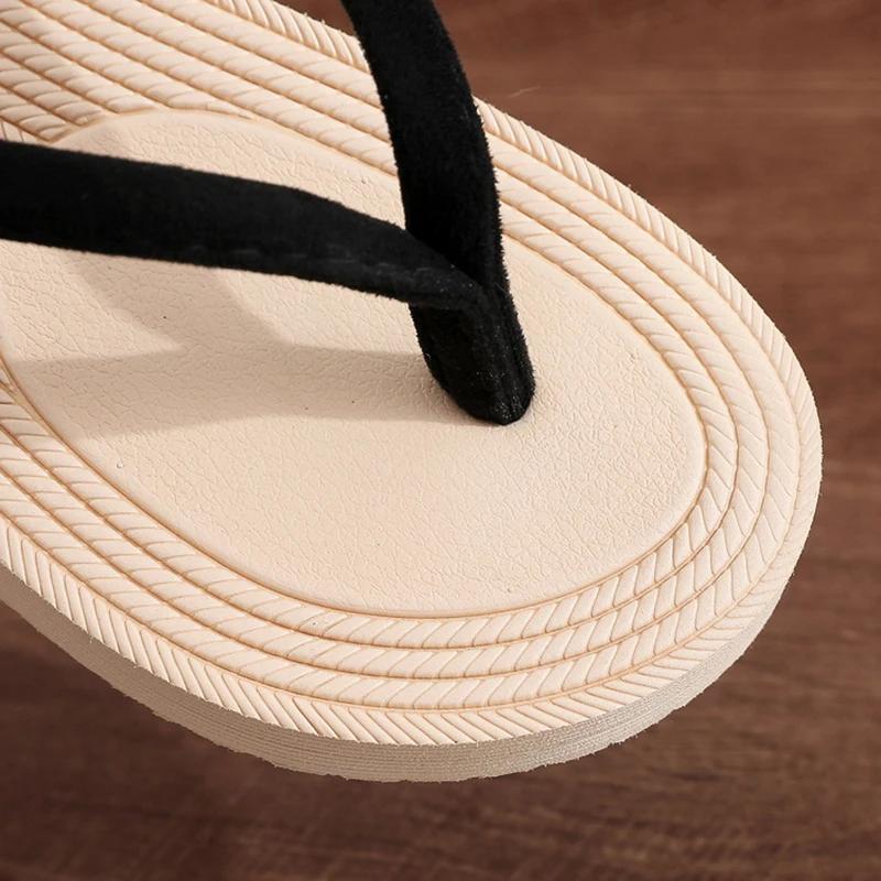 Fashion Fashion Lady Slippers Shoes Retro Women Summer Flip Flops Casual Slippers Flat Sandals Beach Open Toe Flat Slippers Slides