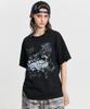 HOODHOOD Doodle Alien Short Sleeve T-Shirt Black