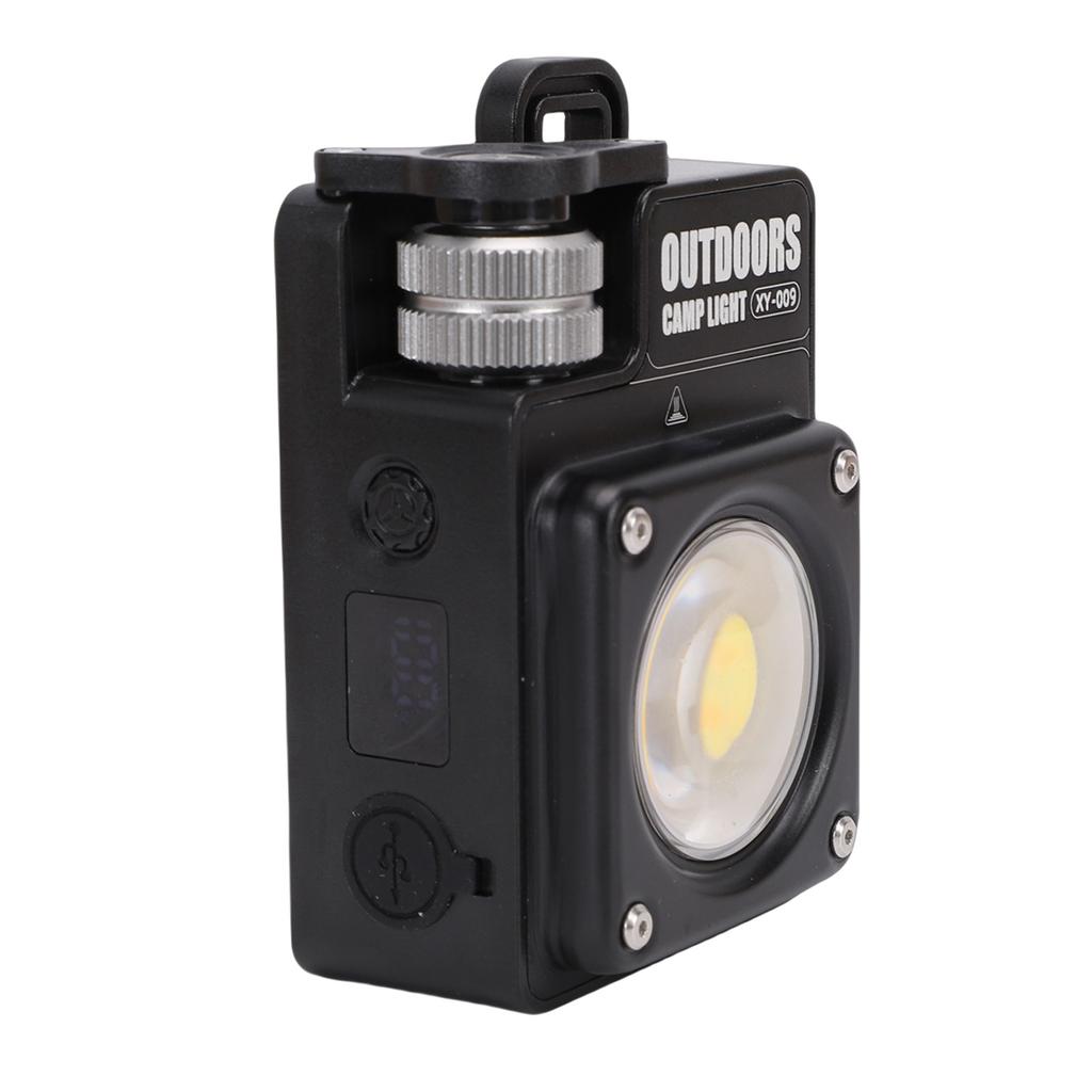Camping Light LED Flashlight 3500LM 5 Lighting Modes Rechargeable Magnetic Portable Tent Light for Hiking Emergency with LCD Display
